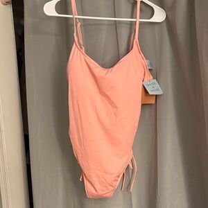 Shade & Shore Pink One Piece Swimsuit